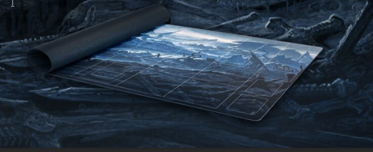 Sorcery : Beta Contested Realm 2 person gaming surface